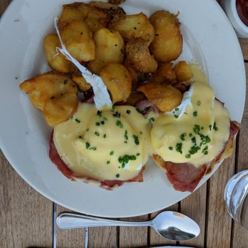 Plow - Eggs Benedict with ham - Breakfast & Brunch Near Me - San Francisco, California Plow - Eggs Benedict with ham - Breakfast & Brunch Near Me - San Francisco, California