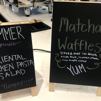 Symphony Coffeehouse - Specials *and yes, YUMMY Matcha Waffles! - Coffee & Tea Near Me - Beaverton, Oregon Symphony Coffeehouse - Specials *and yes, YUMMY Matcha Waffles! - Coffee & Tea Near Me - Beaverton, Oregon
