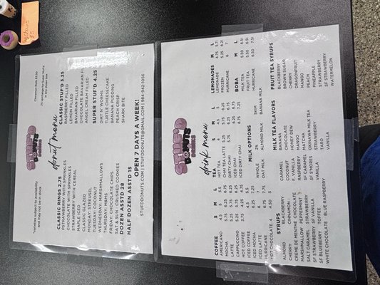 Menu photo 3 Stuf’d Donuts + Drinks Holly Springs, NC Menu photo 3 Stuf’d Donuts + Drinks Holly Springs, NC