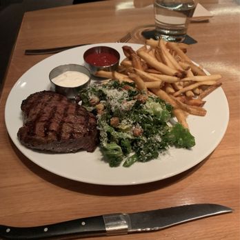 Cactus Club Cafe - Steak Frites and kale salad - Cocktail Bars Near Me - Toronto, Ontario Cactus Club Cafe - Steak Frites and kale salad - Cocktail Bars Near Me - Toronto, Ontario