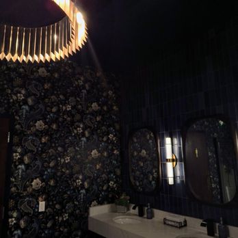 Doya - dark sultry restroom decor - Turkish Near Me - Miami, Florida