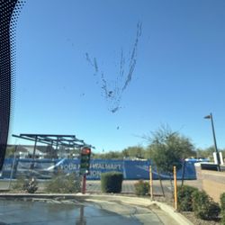 Super Star Car Wash - Anthem Way & Vision Pkwy - Bird poop still on my windshield at the exit.