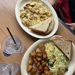 Greek Omelet and The Mess Breakfast Special Greek Omelet and The Mess Breakfast Special