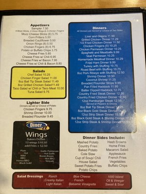Menu photo 1 Diner 22 Alexandria, PA