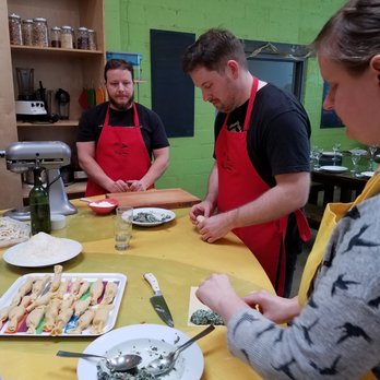 Hipcooks - Rolling and shaping Caramelles - Cooking Schools Near Me - Portland, Oregon Hipcooks - Rolling and shaping Caramelles - Cooking Schools Near Me - Portland, Oregon