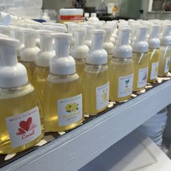 Foaming hand soaps