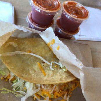 Miguels Jr - Chicken taco and red sauce - Mexican Near Me - Orange, California Miguels Jr - Chicken taco and red sauce - Mexican Near Me - Orange, California