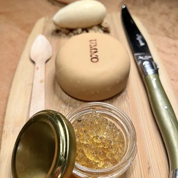 Ummo - Cheesecake like dessert with some vanilla pearls - Italian Near Me - Chicago, Illinois Ummo - Cheesecake like dessert with some vanilla pearls - Italian Near Me - Chicago, Illinois