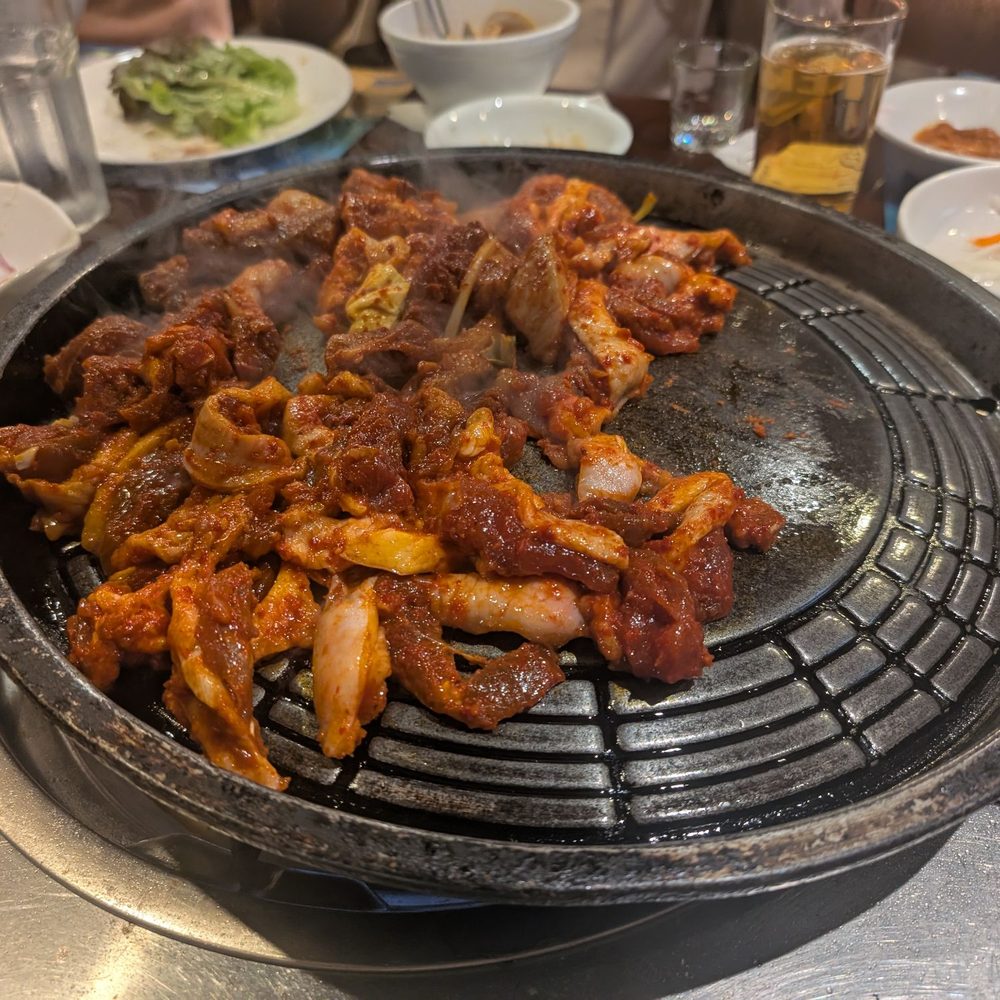 Dong Bang Grill - Spiced duck - Korean Near Me - Fort Lee, New Jersey Dong Bang Grill - Spiced duck - Korean Near Me - Fort Lee, New Jersey