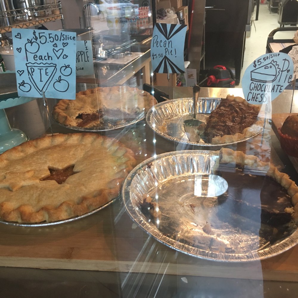 Breakaway Cafe - You can't be a cafe in the South and not have pie, especially Pecan, Chocolate Chess and Buttermilk Pie. - Coffee & Tea Near Me - Chapel Hill, North Carolina