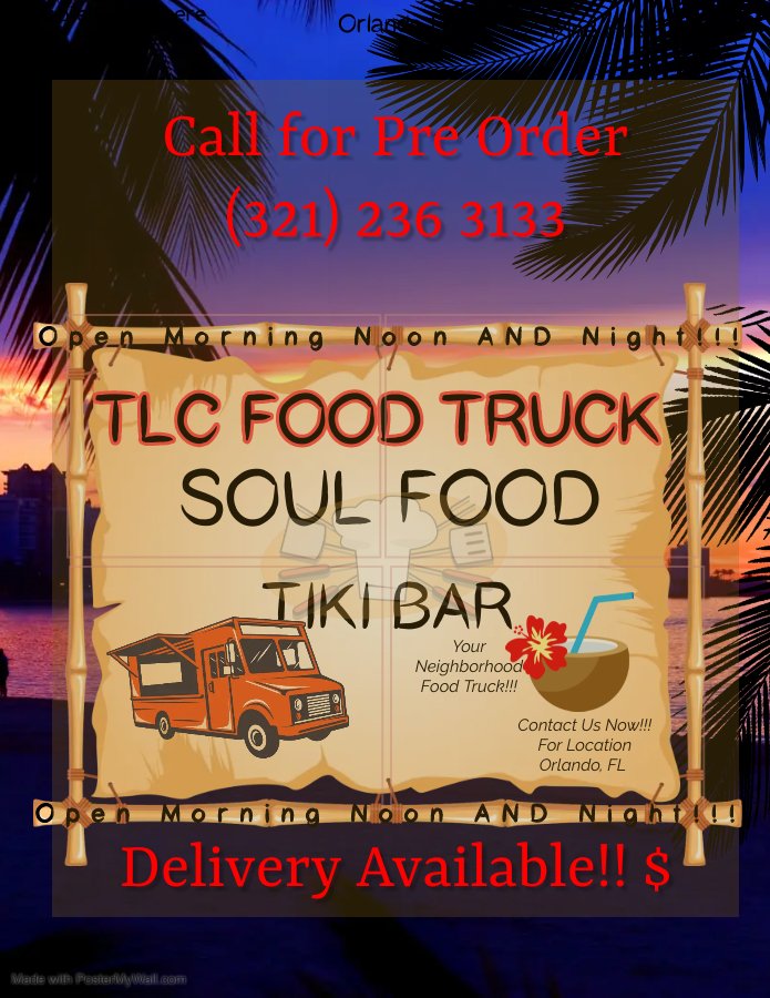 TLC FOOD TRUCK Orlando, FL Yelp