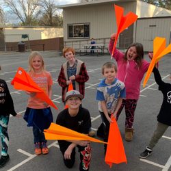 Boys & Girls Club Of Oakhurst - Giant paper airplanes at MY Club Wasuma