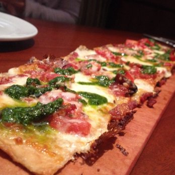 Seasons 52 - Gluten-free savory flatbread, definitely treat yourself - New American Near Me - Orlando, Florida Seasons 52 - Gluten-free savory flatbread, definitely treat yourself - New American Near Me - Orlando, Florida