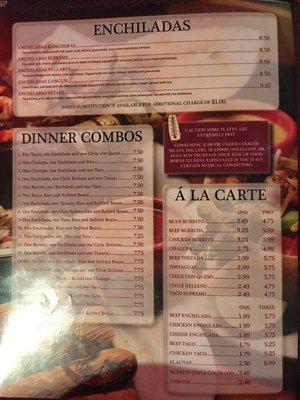 Menu photo 2 Del Rio Restaurante Mexicano Independence, IA Menu photo 2 Del Rio Restaurante Mexicano Independence, IA