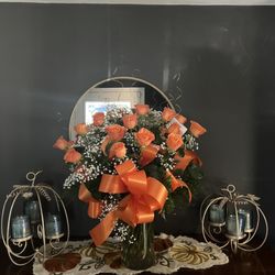Aly's Precious Flowers - Dozen orange roses