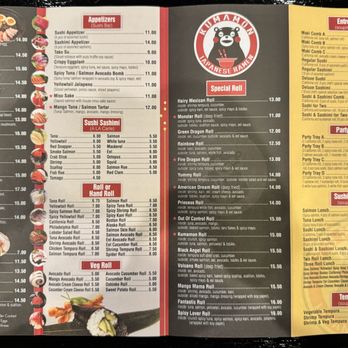 Kumamon Ramen - Menu as of June 2025 - Ramen Near Me - Wilmington, Delaware