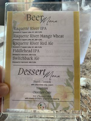 Menu photo 1 Little Italy Tupper Lake, NY Menu photo 1 Little Italy Tupper Lake, NY