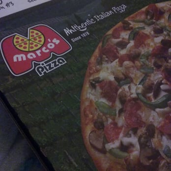 Marco's Pizza - Before opening the box of this good pizza #MarcosPizza - Pizza Near Me - Cincinnati, Ohio