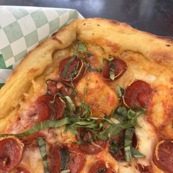 Pizzasaurus Rex - Pepperoni pizza slice - Pizza Near Me - Sacramento, California Pizzasaurus Rex - Pepperoni pizza slice - Pizza Near Me - Sacramento, California