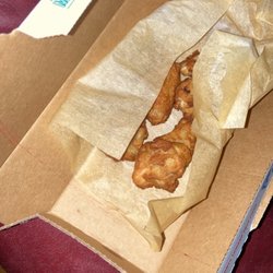 Domino's Pizza - Photo of The PLAIN wings when I ordered MILD