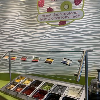 Menchie's - a display of fruit and other tasty foods - Ice Cream & Frozen Yogurt Near Me - Lake Worth, Florida