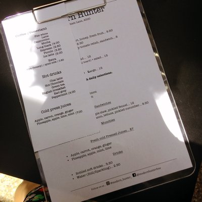 Menu photo 2 Modern Hunter Brisbane, QLD