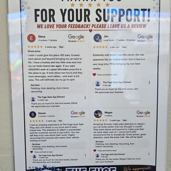 The Fuge Auto Spa - They have many great reviews! - Auto Detailing Near Me - Gilbert, Arizona