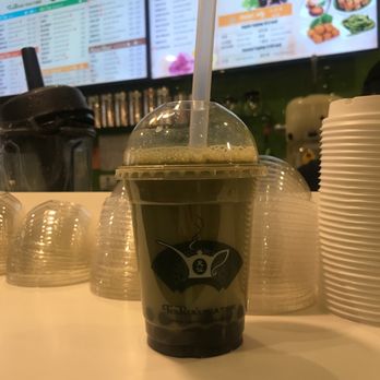 Ten Ren's Tea - Matcha milk tea with almond milk and boba - thin and watery. Boba too soft. - Bubble Tea Near Me - New York, New York Ten Ren's Tea - Matcha milk tea with almond milk and boba - thin and watery. Boba too soft. - Bubble Tea Near Me - New York, New York