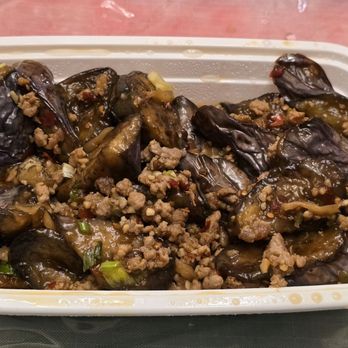 Tung's Cantonese BBQ - Braised eggplant with minced pork - Barbeque Near Me - Scarborough, Ontario Tung's Cantonese BBQ - Braised eggplant with minced pork - Barbeque Near Me - Scarborough, Ontario