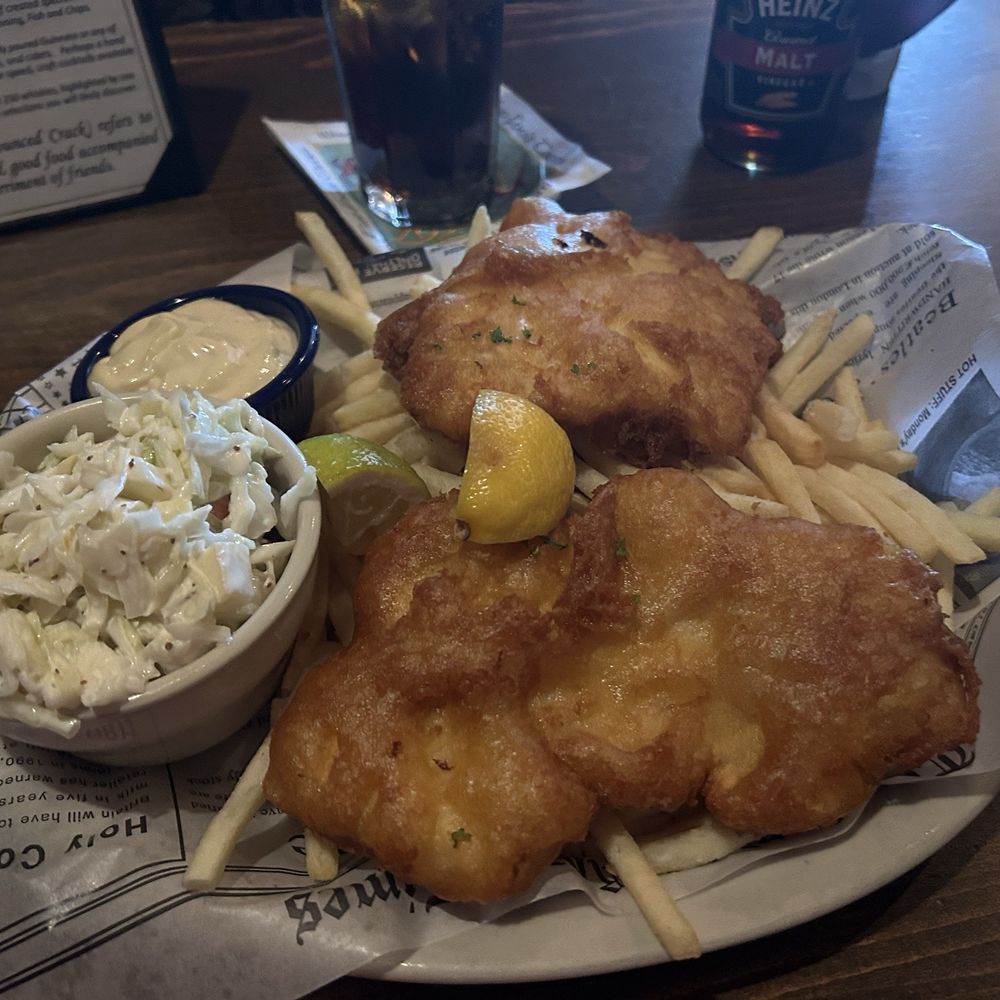 Two Fools Tavern - 2 Piece Fish and Chips - Irish Near Me - Albuquerque, New Mexico Two Fools Tavern - 2 Piece Fish and Chips - Irish Near Me - Albuquerque, New Mexico
