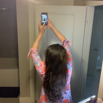 Organics Salon - At my home after my new haircut! Loved it! Thanks to Lynette! - Hair Salons Near Me - Pflugerville, Texas Organics Salon - At my home after my new haircut! Loved it! Thanks to Lynette! - Hair Salons Near Me - Pflugerville, Texas