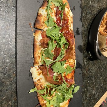 Bar Louie - The District - The Hot Honey & Bacon Flatbread - Bars Near Me - Tustin, California