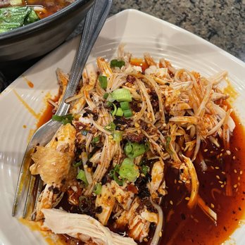 Brochette Dumpling - 45. Szechuan Bowl Bowl Chicken - Dim Sum Near Me - San Francisco, California