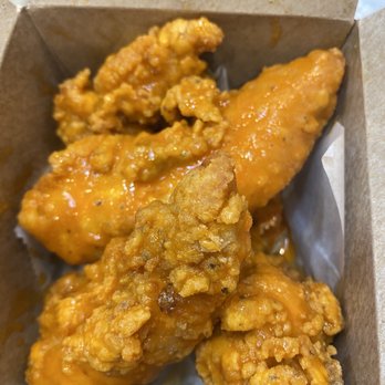 Hangry Burger - Chicken Tenders with Buffalo sauce - Burgers Near Me - Springfield, Virginia