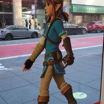 Nintendo San Francisco - BotW Link on the Geary side - Video Game Stores Near Me - San Francisco, California Nintendo San Francisco - BotW Link on the Geary side - Video Game Stores Near Me - San Francisco, California