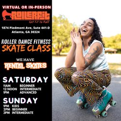 RollerFit - Weekend Class Schedule