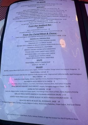 Menu photo 2 Mele Bistro Arlington, VA