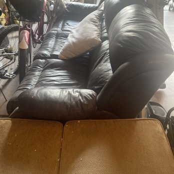Rios Pro Hauling & Junk Removal - Sofas they picked up. - Junk Removal & Hauling Near Me Rios Pro Hauling & Junk Removal - Sofas they picked up. - Junk Removal & Hauling Near Me