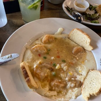 Brick & Spoon - Orlando - Shrimp and Grits Brunch - no egg - New American Near Me - Maitland, Florida