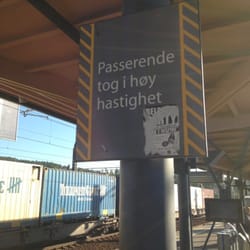 Lillestrøm Stasjon - Hurtigtog!