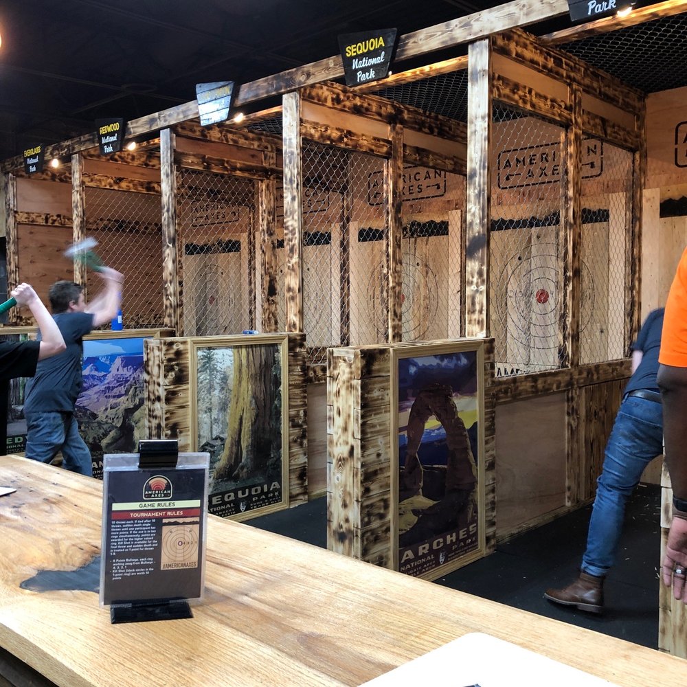 American Axes - Throwing stalls - Axe Throwing Near Me - Marietta, Georgia