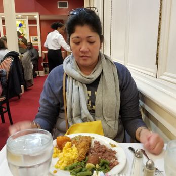 Dooky Chase's Restaurant - Not sure if she is planning her attack, praying for mercy for the food and simply just blessing the food and giving thanks.... - Cajun/Creole Near Me - New Orleans, Louisiana Dooky Chase's Restaurant - Not sure if she is planning her attack, praying for mercy for the food and simply just blessing the food and giving thanks.... - Cajun/Creole Near Me - New Orleans, Louisiana