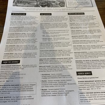 First Watch - Breakfast menu - Breakfast & Brunch Near Me - Houston, Texas