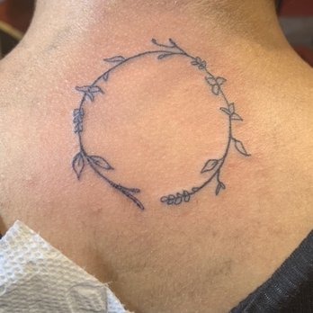 Everlasting Tattoo - flower circle tattoo - Tattoo Near Me - San Francisco, California Everlasting Tattoo - flower circle tattoo - Tattoo Near Me - San Francisco, California