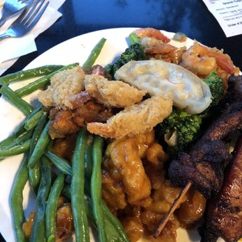 Golden Panda Buffet - Orange chicken has a little crunch to it, very good. Green beans nicely cooked, garlic shrimp AMAZING, - Buffets Near Me - Baldwin Park, California Golden Panda Buffet - Orange chicken has a little crunch to it, very good. Green beans nicely cooked, garlic shrimp AMAZING, - Buffets Near Me - Baldwin Park, California