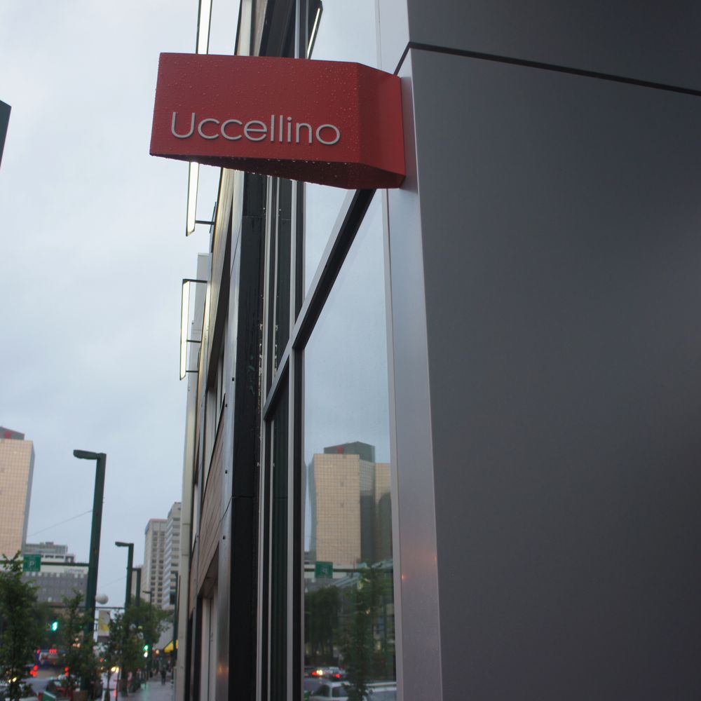 Uccellino - Sign - Italian Near Me - Edmonton, Alberta
