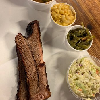 Cooper's Old Time Pit Bar-B-Que - Brisket, free beans, max and cheese, green beans, cole slaw - Barbeque Near Me - Fort Worth, Texas Cooper's Old Time Pit Bar-B-Que - Brisket, free beans, max and cheese, green beans, cole slaw - Barbeque Near Me - Fort Worth, Texas