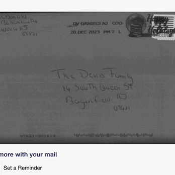 USPS - Bergenfield - A piece of mail addressed to someone that does not live at w. Me and some other location in Bergenfield that is NOT my address!!!!!!! - Post Offices Near Me - Bergenfield, New Jersey