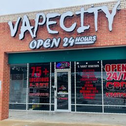 Exterior outside entrance of Vape City - Houston, Texas Exterior outside entrance of Vape City - Houston, Texas