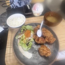 En Cafe - General Tso's Chicken set (Yu Lin Ji)